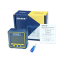 SHAHE Digital Angle Gauge Magnetic Protractor Inclinometer Level Angle Finder  Angle Cube Level Box with Magnes and Backlight