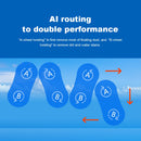 The AeroGlide | Remote-Controlled Window Cleaning Robot with Auto Water Spray