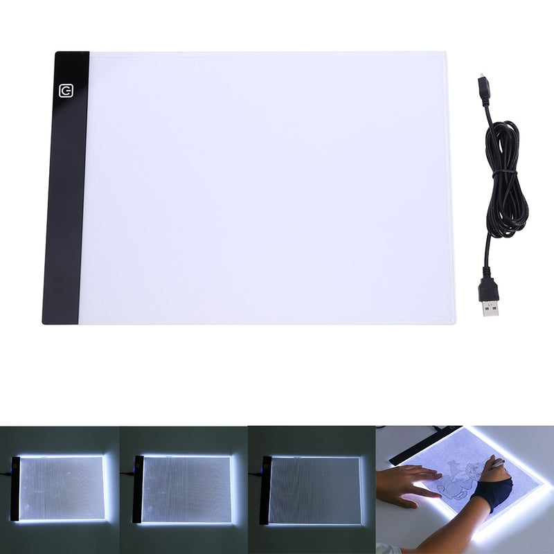 A4/A5 Electronic painting LED Drawing Board Coloring Doodle Painting Digital Tablet Drawing Board For Kids Toys Birthday Gift