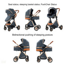 Baby Stroller 3 in 1 Lightweight stroller for Newborns Travel Foldable baby cars Infant Stroller Baby Carriage baby car seat