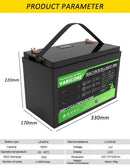 The Iron Core | 12.8V 180AH LiFePO4 Deep Cycle Battery for Solar & Off-Grid