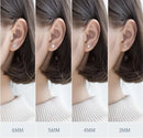 SMTCAT 0.5-1.2 Karat D Farbe Moissanit Ohrstecker für Damen 925 Sterling Silber Glänzende Piercing Ohrringe Edler Schmuck