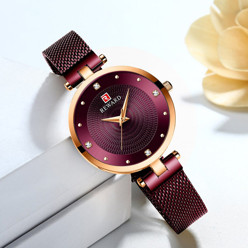 New reloj mujer 2023 Luxury Women Watches Fashion Dress Quartz Watch Ladies Simple Casual Waterproof Wrist Watch Relogio Feminin