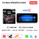 8 Core Android 14 Auto Radio Wireless CarPlay For Mercedes-Benz A-Class W176 GLA X156 CLA C117 DSP GPS 4G WIFI Multimedia Player
