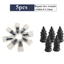 5/10pcs Vacuum Tyre Repair Nail Tire Puncture Screws Motorcycle Fitting Set Tubeless Wheel Repairs Punctures Kit Patches for Car