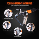 SucceBuy Pipe Tube Polisher Sander 1000W Pipe Belt Sander 100-3200rpm Belt Sanding Machine for Burnishing Finishing Rust Removal