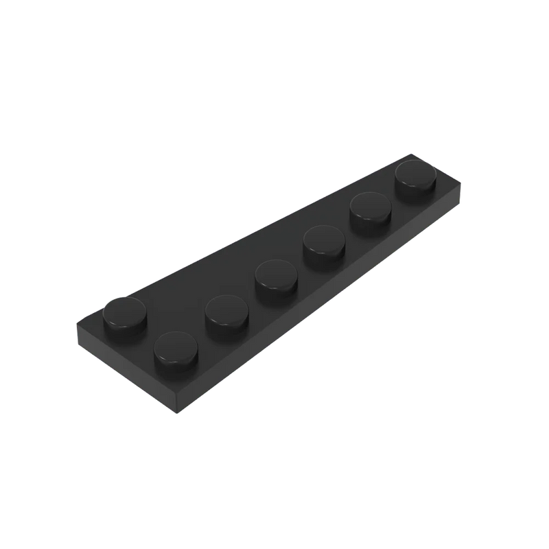 Gobricks 10PCS Bricks Wedge Plate Left Part 6 x 2 Compatible 78443 Freely Creative Building Block DIY Educational Toy Adult Kids