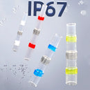 5-50pcs Bagged,Waterproof Solder Seal Heat Shrink Butt Wire Connectors Terminals Electrical Copper with Soldering Thermal Casing