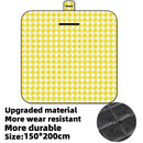 Ultrasonic Picnic Mat Thickened Waterproof Beach Blanket Camping Tent Grassland Mat Outdoor Sleeping Pad Camping Accsesorios