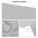 4x1.95M Caravan Privacy Screen Car Side Awning Rooftop Tent Sun Shelter Shade SUV Camping Canopy Outdoor Tents Accessories Kit