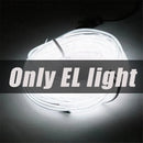 EL Wire 5/4/3/2/1Color 1M Illuminated Lights with Neon Lights DIY Combination Multicolor Lights AA Batteries USB Prom LED Strips