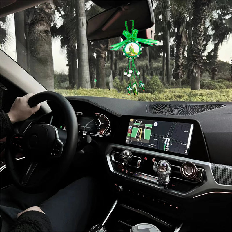 1Pc Wooden Cross Pendant Easter Gift Catholic Wooden Virgin Mary / Saint Jude Protection Blessing Charm Car Hanging Charm for Me