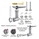 W8KC KitchenAid-Stand Mixers Grinder Sausage Stuffer Attachment for-KitchenAid