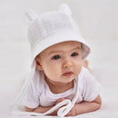 Summer Baby Hats Newborn Bucket Sunhat Kids Muslin Panama Cap Boys Girls Sun Hat Infant Caps Easter Hats For Toddler 3-12 Months