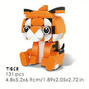 Cute Animal Assembly Building Blocks Set Small Particle Bricks Collection Fun Decoration Educational Holiday Gifts For Childrens