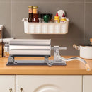 3L Sausage Stuffer With 8Pcs Tubes Manual Stainless Steel Horizontal Sausage Maker Filling Filler Meat Filling Kitchen Machine