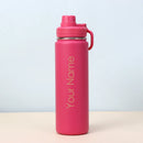 Personalisierte Geschenk 304 Edelstahl Isolierwasserflasche 600ml 700ml 800ml Trinkflasche Thermosflasche