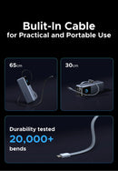 The Nexode Citadel | 200W 25000mAh Retractable-Cable Power Bank
