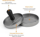 Burger Press Non-Stick Hamburger Patty Maker with Wax Paper Aluminum Burger Maker for Kitchen BBQ Grill