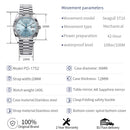 PAGANI DESIGN 2025 New DD36 Men's Watches Luxury Automatic Watch Men AR Sapphire Glass Mechanical Wristwatch Men ST16 Movt Clock