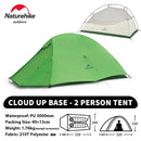 Naturehike Upgraded Cloud Up 2 Person Tent Outdoor Camping Tent Ultralight Waterproof Tent Free Standing Hiking Backpacking Tent