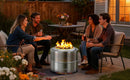 The Ember Architect | Large Stainless Steel Smokeless Fire Pit with Carry Bag
