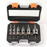 The Bore Set | 8-Piece TCT Tungsten Carbide Hole Saw Kit, 16-35mm