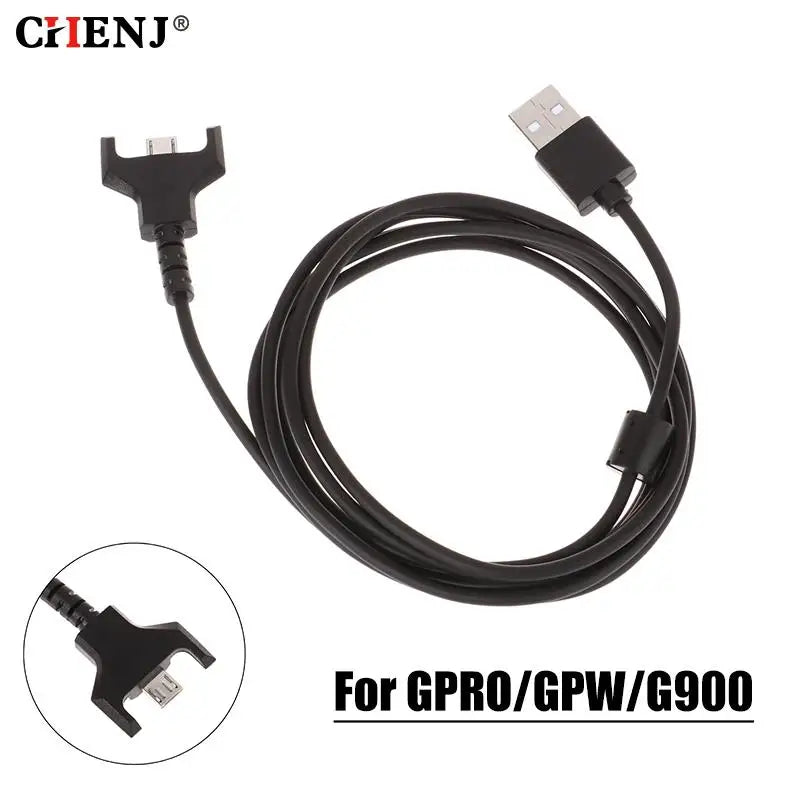 1.8M Durable USB Charging Mouse Cable Weaving Wire forLogitech G900 G903 G703 G Pro Wireless Gaming Mouse 180cm