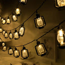 Vintage Kerosene Bottle Solar Lights 8 Modes Garden Lights Outdoor Fairy Light Backyard Lawn Party Christmas