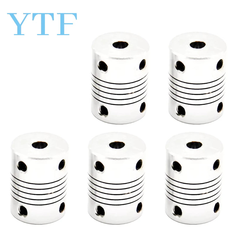 1-20pcs 3D Printer Part Stepper Motor 5x5x25mm 5X8x25mm  Flexible Coupler Shaft Couplings