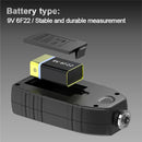 R&D TC100 Coating Thickness Gauge 0.1micron/0-1300 Car Paint Film Thickness Tester Measuring FE/NFE Russian Manual Paint Tool