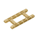 Gobricks 1Pcs Buildings Blocks 64178 Modified Frame Thick 5 x 11 Open Center Bricks Collection Bulk Modular Toys For Technical