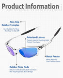The Glare Filter | Meteal Polarized Sports Sunglasses UV400 for Cycling & Fishing