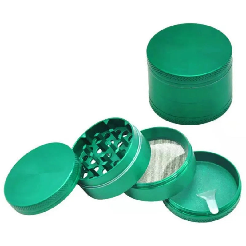 EVIL 40/50/63MM Manual Grass Smoke Grinder Herbal Crusher Zinc Alloy Dry Herb Tobacco Grinders for Smoking Pipe Accessories
