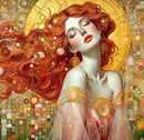 New Arrivals Diamond Mosaic Gustav Klimt Poppy Landscape Full Drill Diamond Painting Kits Diy Embroidery Flower Home Decoration