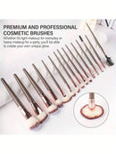 3pcs Makeup Brush Set, Including Angled Eyeliner Brush, Eyebrow Brush, And Ultra-Fine Eyeshadow Brush, Makeup Brush Set, Makeup Brush Kit, Makeup Brush Set, Full Makeup Brushes, Makeup Brush Set, Complete Makeup Tools, Makeup