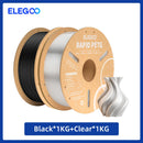 ELEGOO Rapid PETG Filament 1.75mm 1KG,High Speed 30-600mm/s 3D Printer Filament 1kg Fits for Most FDM 3D Printers