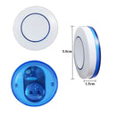 433MHz Wireless Remote Control Light Switch 10A 100-240V Relay Controller Mini Round Button Wall Panel Switch For Lighting Led