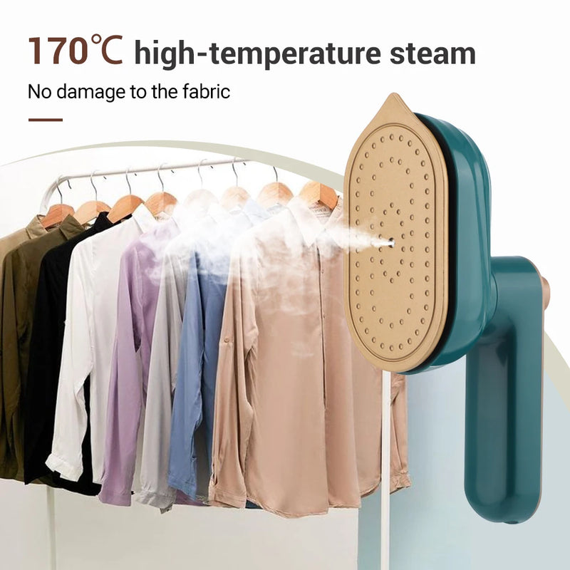 Mini Garment Steamer Steam Iron Handheld Portable Home Travelling For Clothes Ironing Wet Dry Ironing Machine