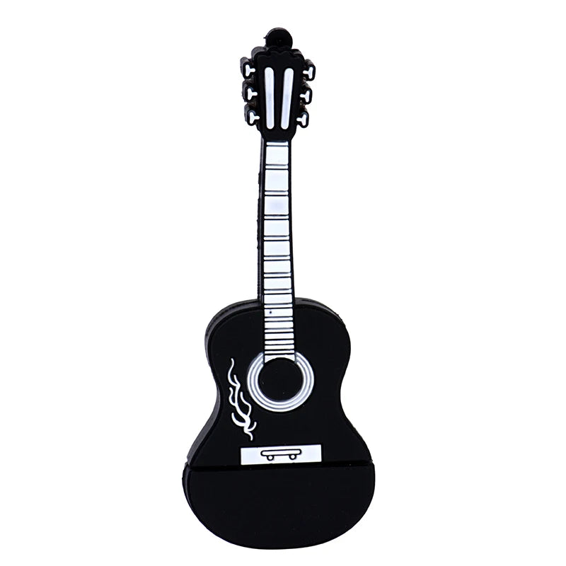 Guitar Series Creative Gifts USB 2.0 Flash Drive Real Capacity Pen Drive 64GB/32GB/16GB/8GB/4GB Memory Stick Pendrive  U Disk