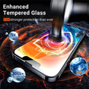 5Pcs Tempered Glass for IPhone 14 13 12 11 Pro Max Screen Protector for IPhone 11 13Mini 7 8 14 Plus SE X XS XR 14Pro Glass
