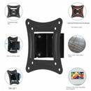 Universal TV Wall Mounted Bracket  75/100mm pitch Fixed Flat TV Frame Stand Holder Tilt Angle for 14-26inch LCD LED Vesa Monitor