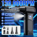 The Gale Force | Cordless 150,000 RPM Turbo Jet Dry Blower — 4-Speed Digital