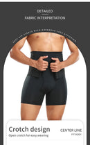 Shaper Shapewear Control Pants for Men Fitness Waist Trainer Corset Body Shaper Padded Panties Slimmer Thigh Breathable Slimmer