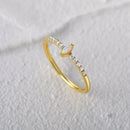 Elegante Opal-Kristallringe für Frauen, 925er Sterlingsilberring, Hochzeitsschmuck, Anillos, кольца, bague femme, plata 925