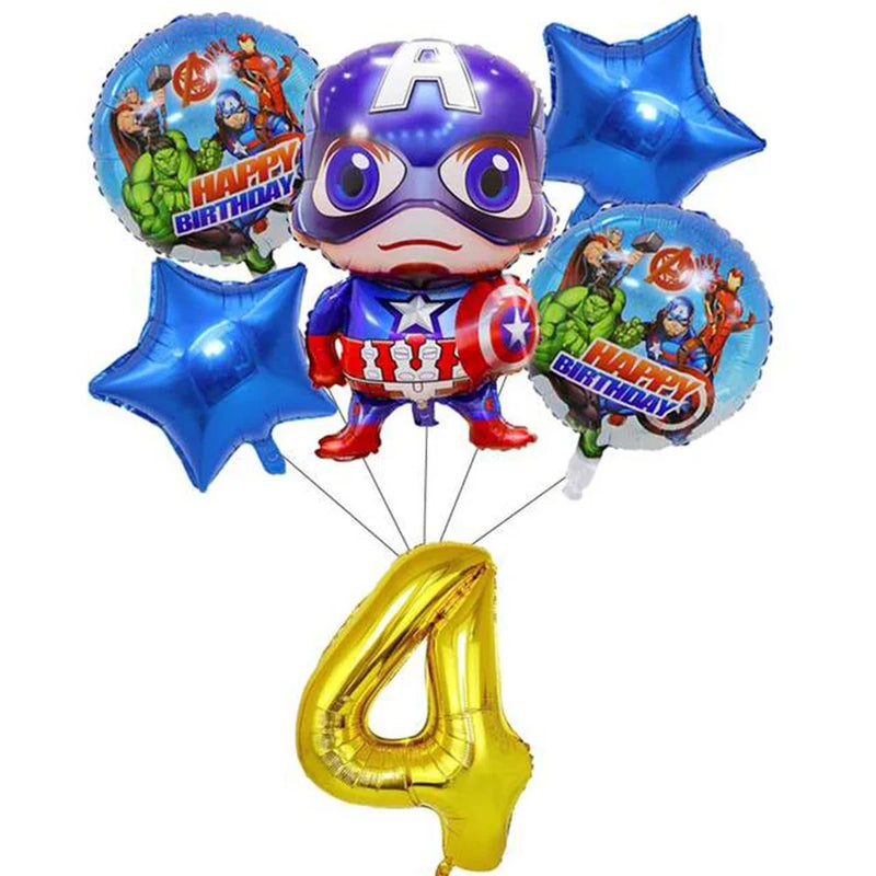 Super Hero Avengers Alliance Kid Favorite Theme Decor Birthday Banner Tablecover Plates Napkin Boy Girl Baby Shower Supplies