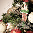 Christmas DIY Decor Twigs Powder Sequin Artificial Berry With Stems Ornament 40cm Adjustable Length Home Table Wedding Bouquet