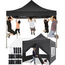 10x10 Pop up Canopy Tent with 4 Sidewalls Waterproof Commercial Heavy Duty Instant Tent for Parties, Wedding,with Roller Bag