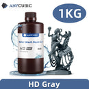 ANYCUBIC Water-Wash Resin For LCD 3D Printer High Precision Low Odor Low Viscosity 3D Printing Standard Photopolymer