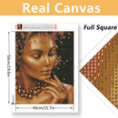 Huacan New Arrival Diamond Painting Full Square Woman 5D DIY Diamond Embroidery Mosaic Portrait Decorations Home